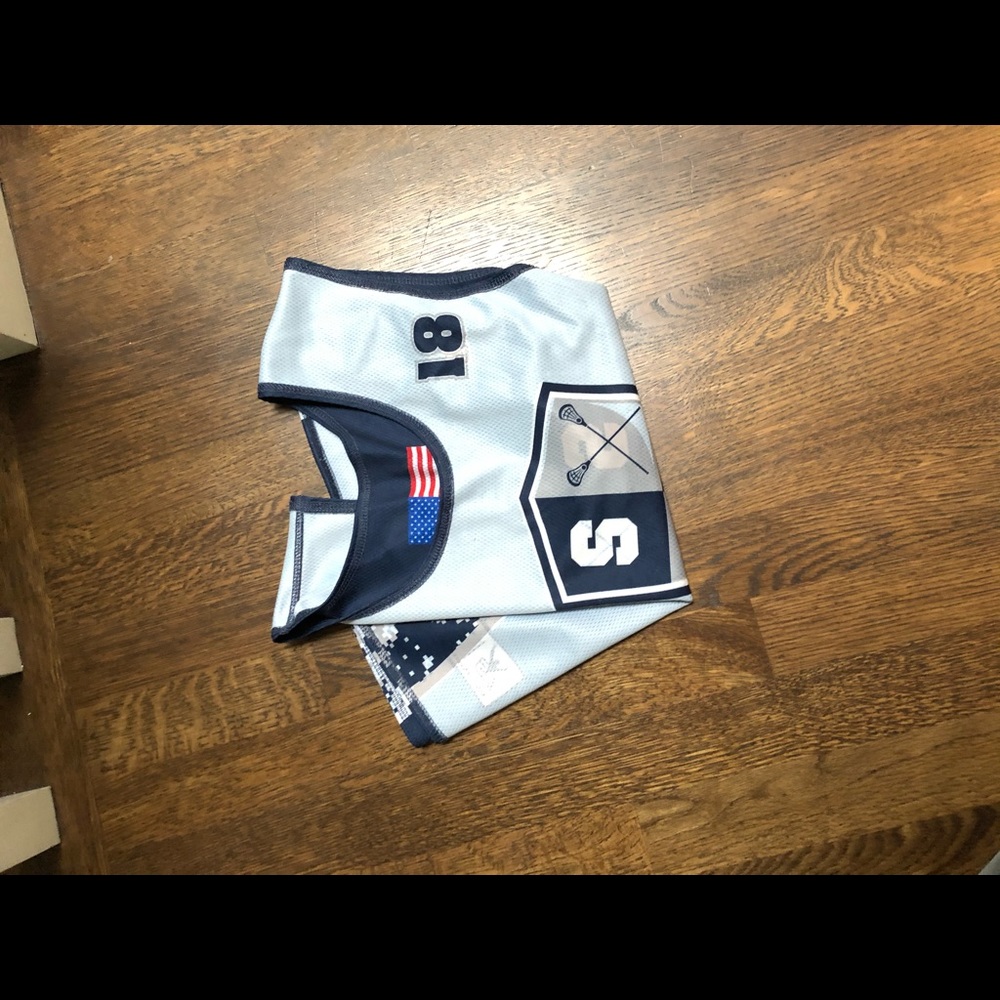 Youth lacrosse jersey